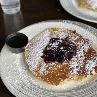 Blueberry pancake