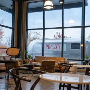 Grab a coffee and a snack and come relax in The Lounge!