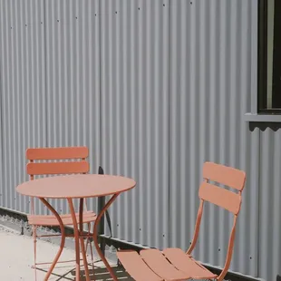 Outdoor seating