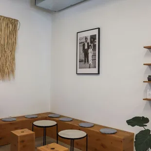 a corner of a room