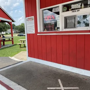 a cross painted on the pavement