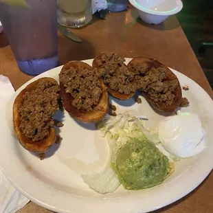 Loaded potato skins