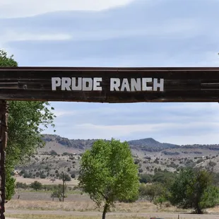 Prude Ranch nestled in the Davis Mountain Range in West Texas.