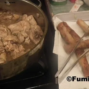 Lumpia and Adoibo