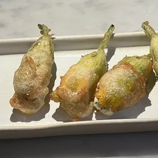 Fried Squash Blossoms