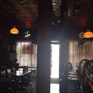 the interior of a restaurant