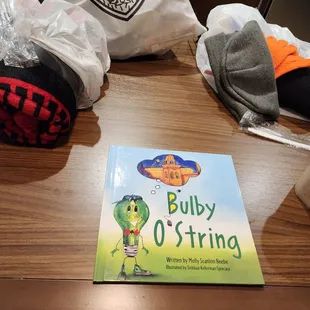 Bulby O'String is the book I found at Prydes this year. This is a fun read. This would had been a book my mom would had gotten.