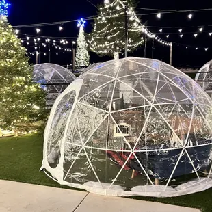 A snow globe you can enter