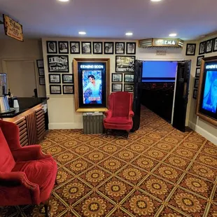 Main floor theater entrance right