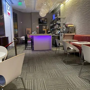 Bar area