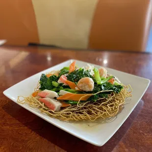 Seafood Crispy Noodle