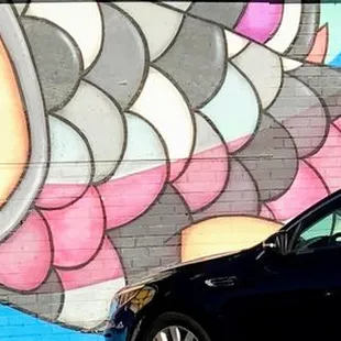 Mural outside
