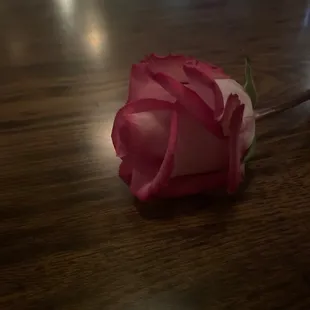 The lady&apos;s rose... don&apos;t forget to bring cash!
