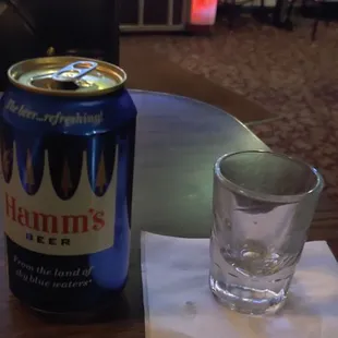 Shot and Hamms!