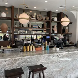 Order at the counter-they'll bring it to you