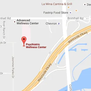 Psychiatric Wellness Center is conveniently located on Brimhall in the Crown Pointe Business Center directly next to the new PAL.