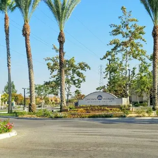 Once you turn into the Crown Pointe Business Center, stay to left and go straight to the back!