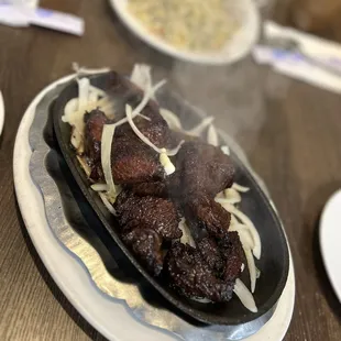 Beef Tenderloin and Fried Rice Sizzling Platter