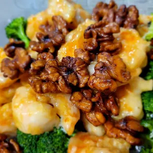Honey Walnut Shrimp (to-go) is so pretty!