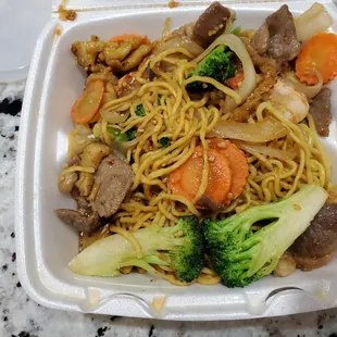 Egg Noodle Stir Fry