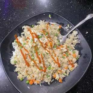 Egg fried rice