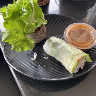 Beef spring roll