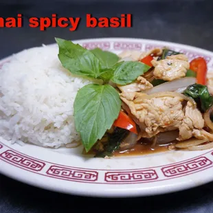 Thai spicy basil