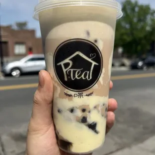 Puff Creme Bubble Milk Tea