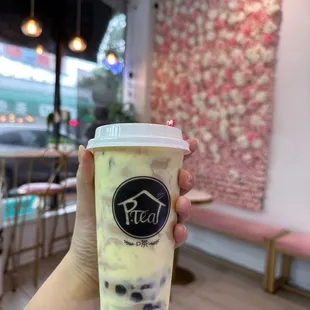 Puff Creme Milk Tea
