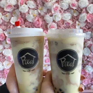 Oreo Puff Creme Milk Tea