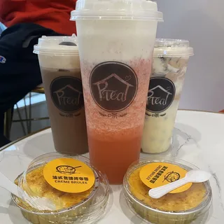 Puff Cream Milk Matcha