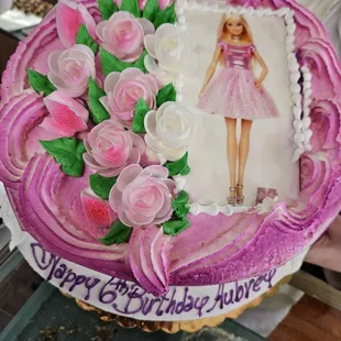 Custom Birthday Cake 11 inch