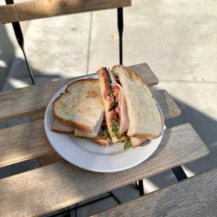 Turkey Bacon Club (Fall 2023 seasonal menu)