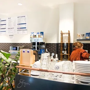 Slayer Espresso machine featured as well is Kyoto styled cold brew.
