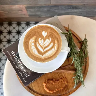 Rosemary Pumpkin Spice Latte (Fall 2023 seasonal beverage)