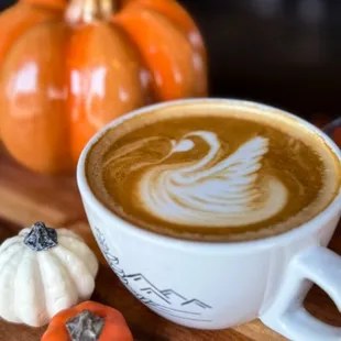Salted Maple Pumpkin Latte (Fall 2024 seasonal beverage)