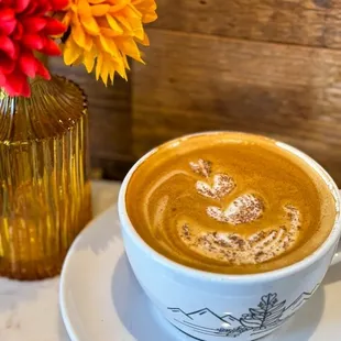 Harvest Latte (Fall 2024 seasonal beverage)