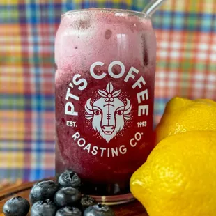 Blueberry Lemonade (Summer 2024 seasonal beverage)