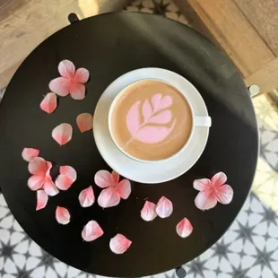 Sakura Latte (Spring 2024 seasonal beverage)