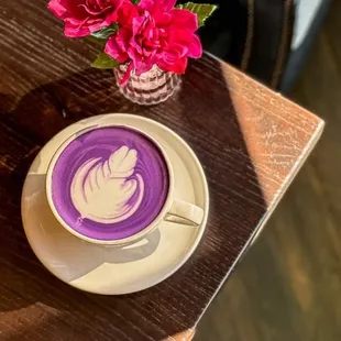 Ube Latte (Spring 2024 seasonal beverage)