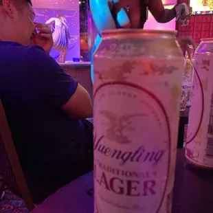 BYOB from the gas station cross the way, server, entertainer