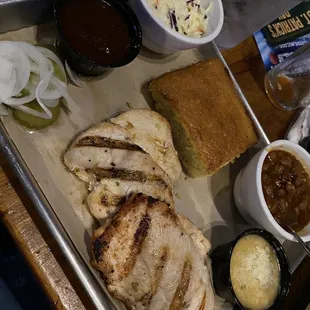 Grilled Chicken Platter