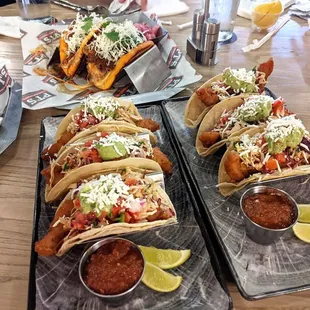 09/03/22 Crispy Fish Tacos - Chipotle Slaw, Guacamole, Cheddar Cheese, Pico de Gallo