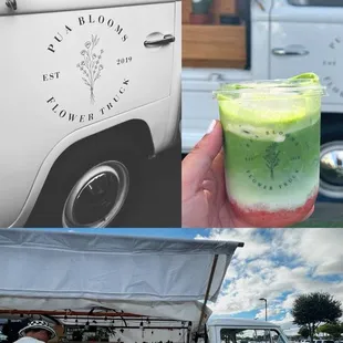 12/29/24- aesthetically pleasing and good tasting matcha strawberry drink