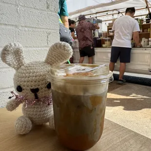 BunBun and Winter Berry Matcha