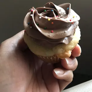 Confetti cupcake
