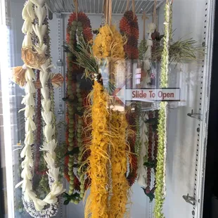 Unique leis!