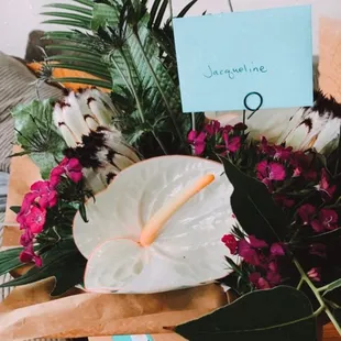 my delivery came in a box! cute