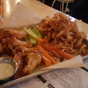 Frickles & Onion Strings