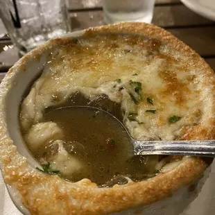 French onion soup